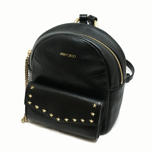 Jimmy choo ジミーチュウ　SUKI スタッズ　レザー　バックパック 楽天市場】【バッグ】JIMMY CHOO ジミー チュウ ジミーチュウ