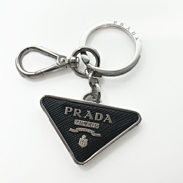 PRADA ブラックキーホルダー 新品、未使用品 楽天市場】【新品未使用品】PRADA プラダ 飛行機 サフィアーノ