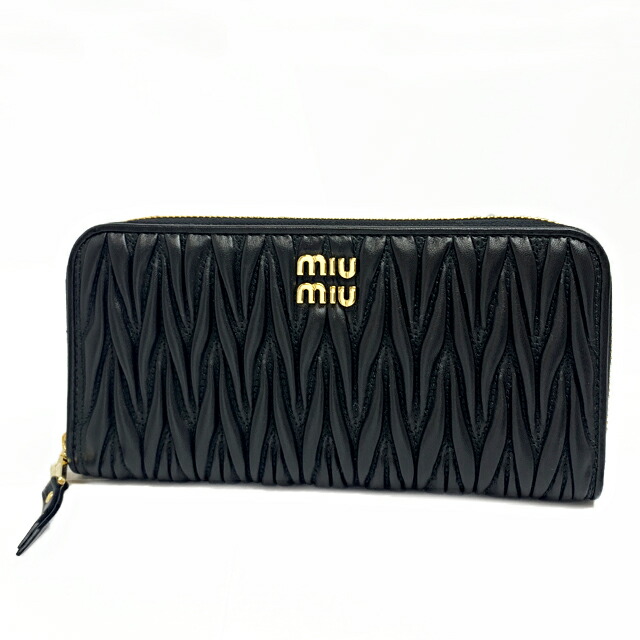 楽天市場】ミュウミュウ 財布 miumiu 長財布 ピンク レザー ラウンド