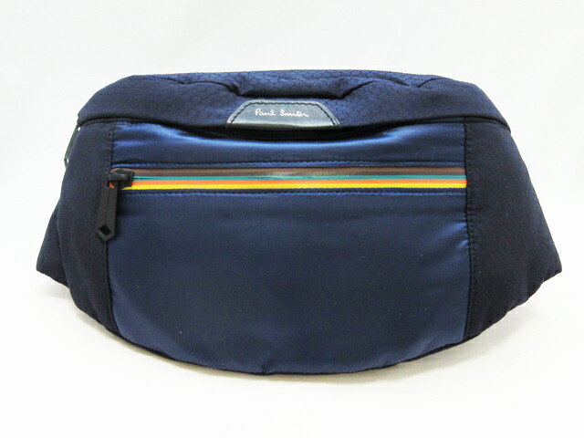 信頼 楽天市場 ポール スミス Paul Smith ボディバッグ ウエストバッグ Men Bag Waist Strp Zip M1a 6109 A Navy ネイビー マルチ 新品 サンワワールド楽天市場店 宅送 Hfs Qc Ca