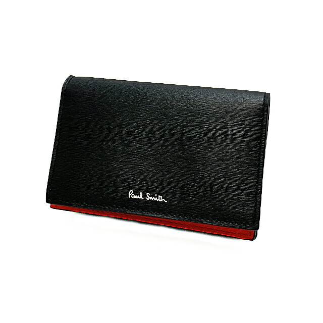 マ*キ様 新品•未使用 Paul Smith 名刺入れ ブラック/ブルー 楽天市場】【新品未使用品】Paul Smith ポール スミス カード