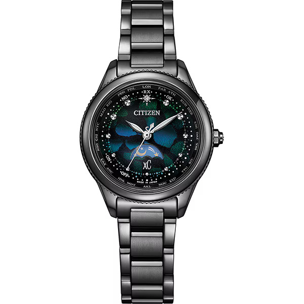 世界限定1900本 シチズン xC EE1000-58L 電波ソーラー ダイヤ XC シチズン 腕時計 クロスシー エコドライブ 電波時計