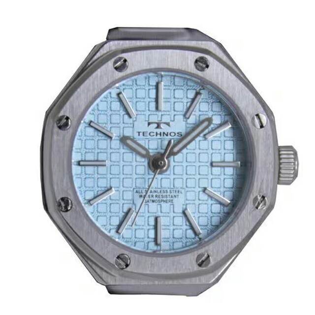 TECHNOS テクノス リングウォッチ 指につける時計 伸縮ベルト 限定モデル T9C50SI【新品】