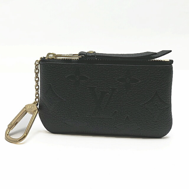 【新品】ルイヴィトン  LOUIS VUITTON カードキーケース ポシェット･クレ コインケース 御釣り入れ モノグラム・アン工業プラント ノワール M80879