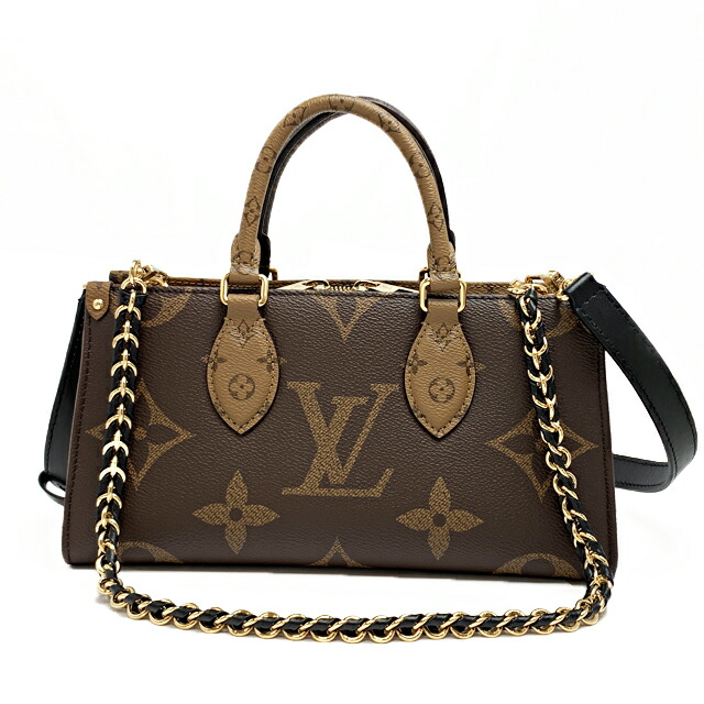 【新品】ルイヴィトン LOUIS VUITTON バッグ ハンドバッグ ショルダーバッグ オンザゴー EW チェーン モノグラム ジャイアント リバース M14236|サンワワールド店