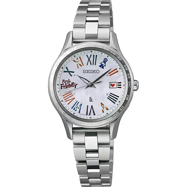 【限定品】セイコーSEIKO LUKIA 腕時計 電波ソーラー ことりっぷコラボ セイコー ルキア × ことりっぷ ～コラボ時計といっしょに世界