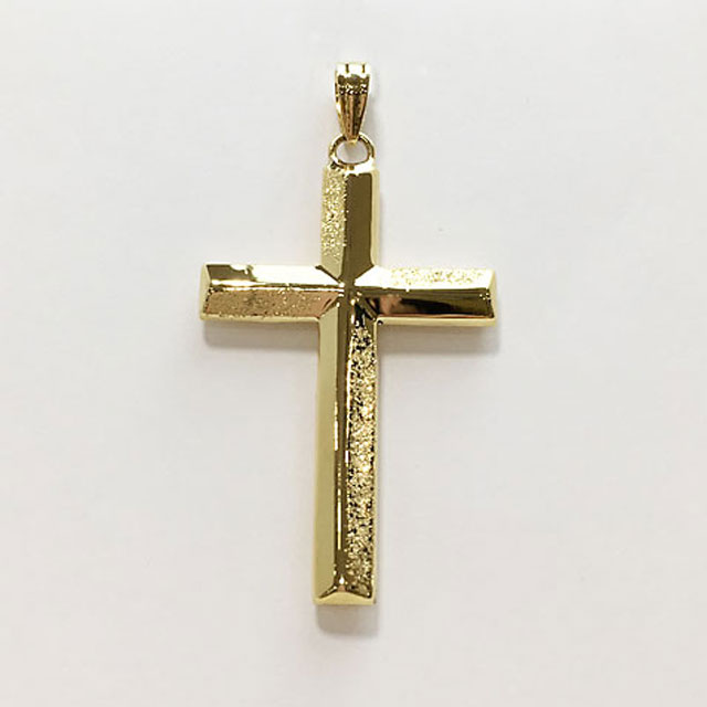 楽天市場】K18クロスペンダントトップ メンズ 20273 【新品】 : サンワ