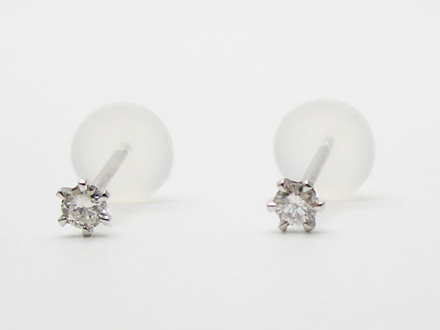 【Timeless Ones】タイムレスワンズ　K18WG ピアス　0.10ct 0001507123【新品】｜サンワワールド店