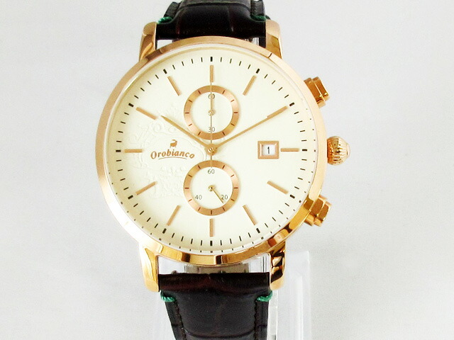 楽天市場】オロビアンコ エルディート OR0073-1 メンズ 腕時計 革