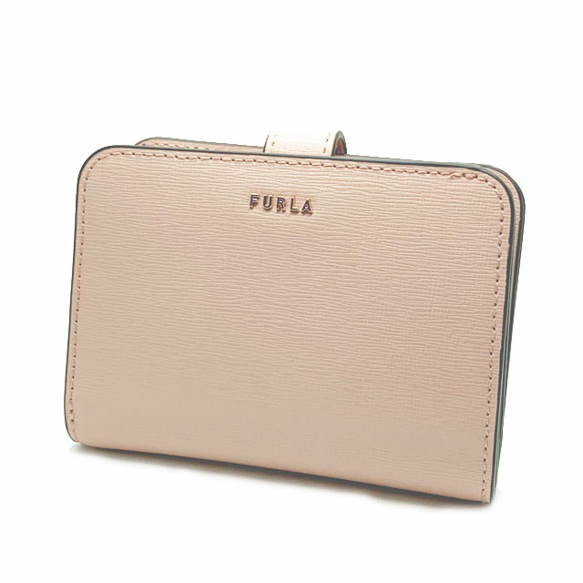 新品 フルラ FURLA 2つ折り財布 バビロン S COMPACT WALLET ライト