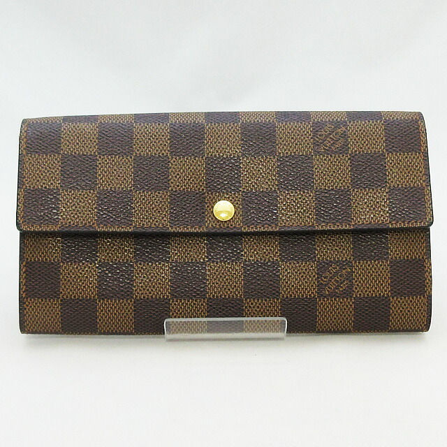 【帰還者トーマス】 Louis Vuitton ダミエパターン 長財布 ルイ・ヴィトン(LOUIS VUITTON) ダミエ(Demier) ジッピー