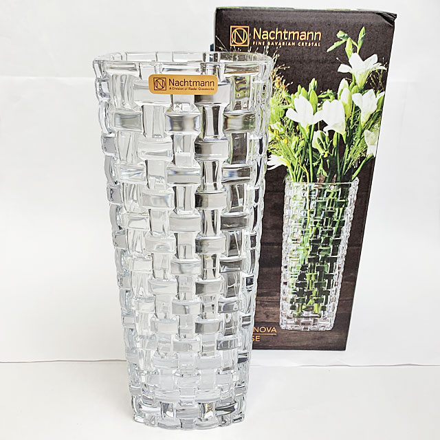 Nachtmann ナハトマン ボサノバベース 高さ 28cm Nachtmann Bossa Nova Vase / ナハトマン ボサノバ ベース 28cm