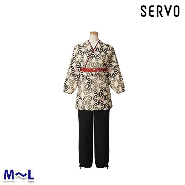 OD644 茶衣着 MからL 麻の葉ぼかし SerVo サーヴォSUNPEX IST23o｜三洋アパレル店