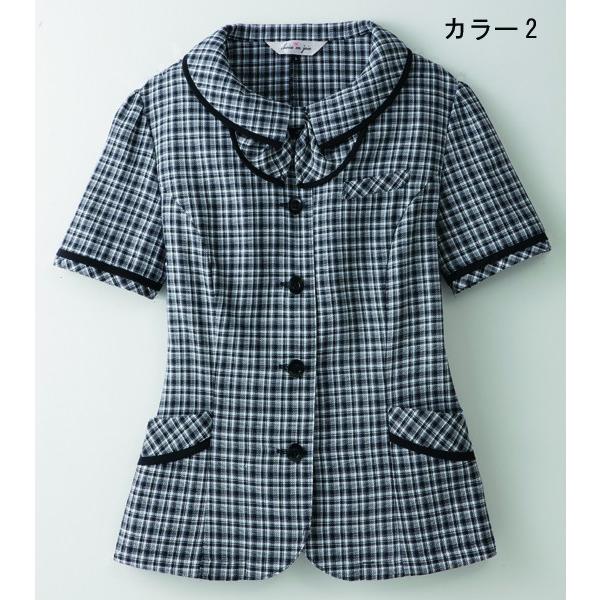 事務服 オーバーブラウス 大きいサイズ enjoie アンジョア　26530　オーバーブラウス リボン付き 　17号から19号SALEセール 9,747円