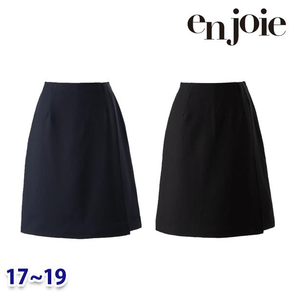 一回りさる股引き enjoieアンジョア 72025 事務服 17号から19号 SALE割引き販売 22AW キュロット-レディースファッション-事務服