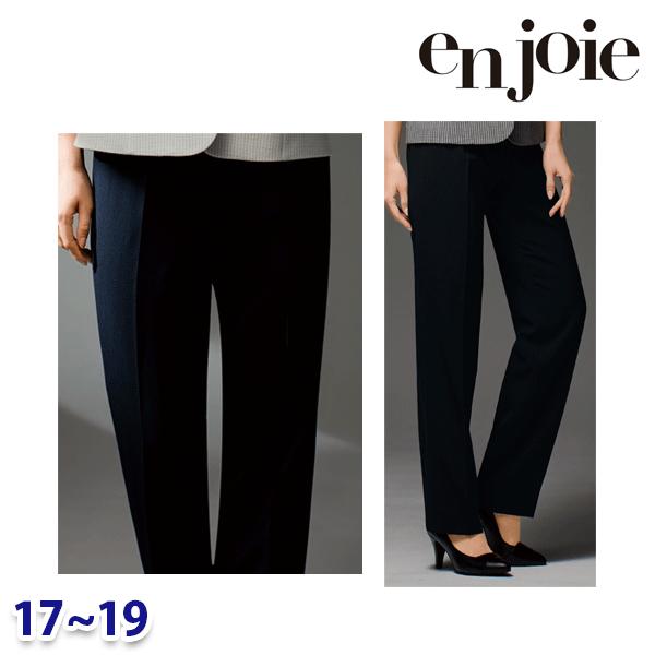 ズボン下 enjoieアンジョア 76612 事務服 17号から19号 SALE割引き販売 22AW レディースファッション-事務服-パンツ