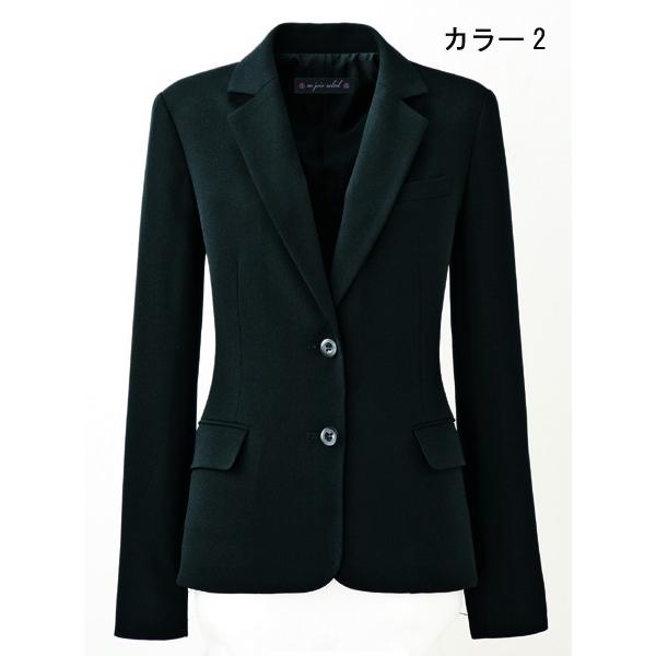 事務服 上衣 惜しみ無い大いさ enjoie アンジョア 81415 上衣 17号から19号SALE割引き販売 レディースファッション-事務服-ジャケット
