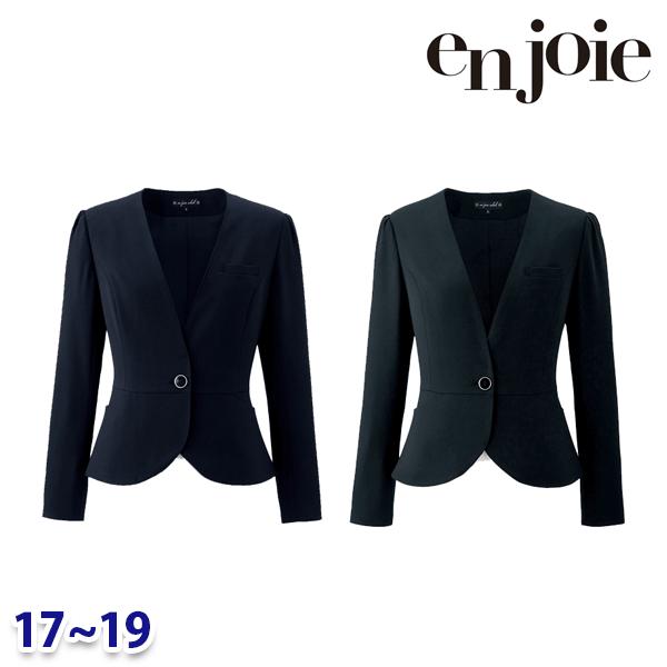 ジャケット enjoieアンジョア 81416 事務服 17号から19号 SALEセール 22AW 17,189円