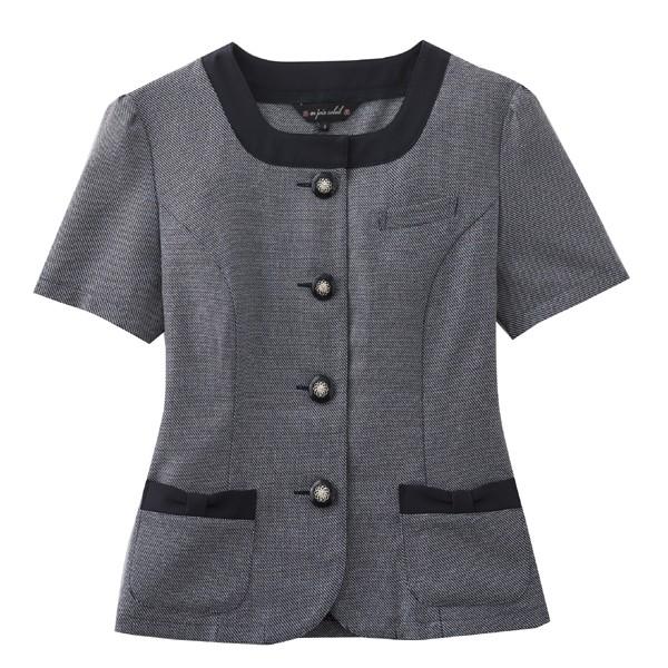 事務服 オーバーブラウス enjoie アンジョア 26520 オーバーブラウス 5号から15号SALEセール