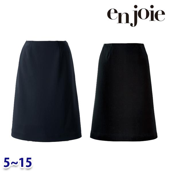 A伝達ルートスコート enjoieアンジョア 51873 事務服 5号から15号 SALE大売り出し 22AW
