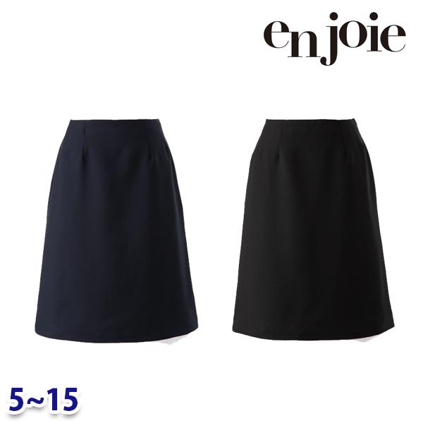 A伝達ルートスコート enjoieアンジョア 52023 事務服 5号から15号 SALE大売り出し 22AW