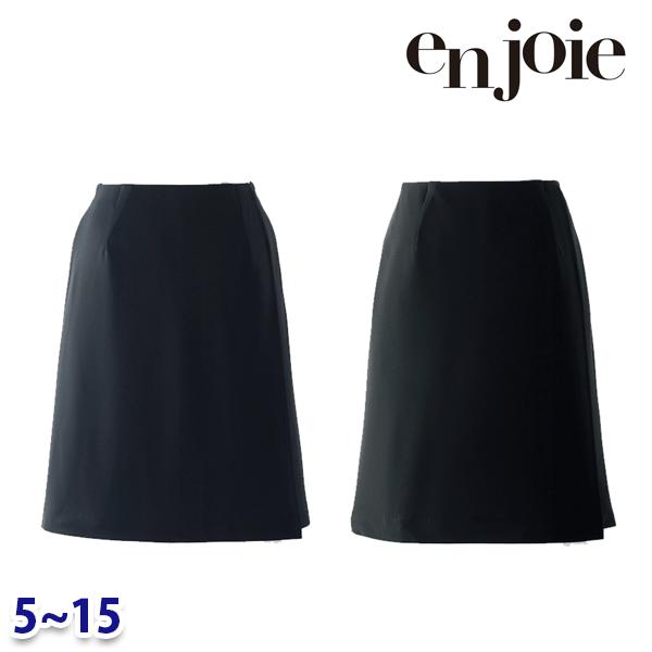 オーガニック】事務服 大きいサイズあり en joie 71415 ラップ