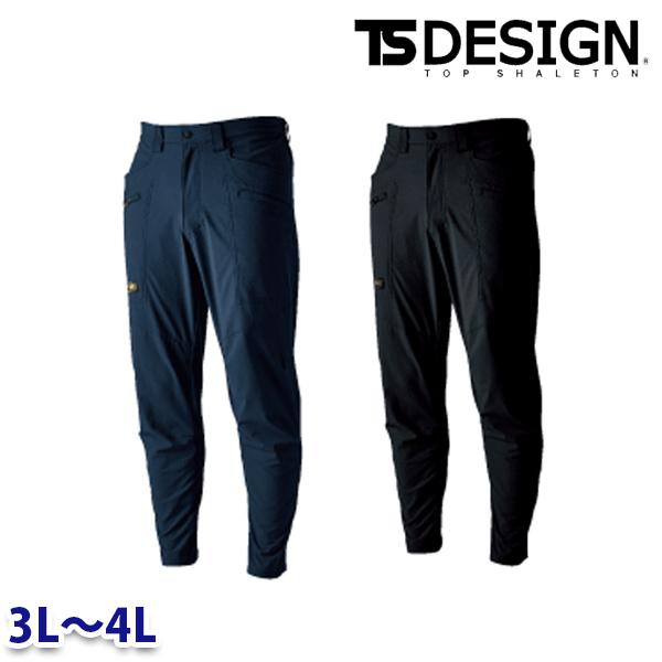 TS DESIGN 50324 TS4Dメンズニッカーズカーゴパンツ TSデザイン 3Lから4L 作業服 SALEセール 23SS