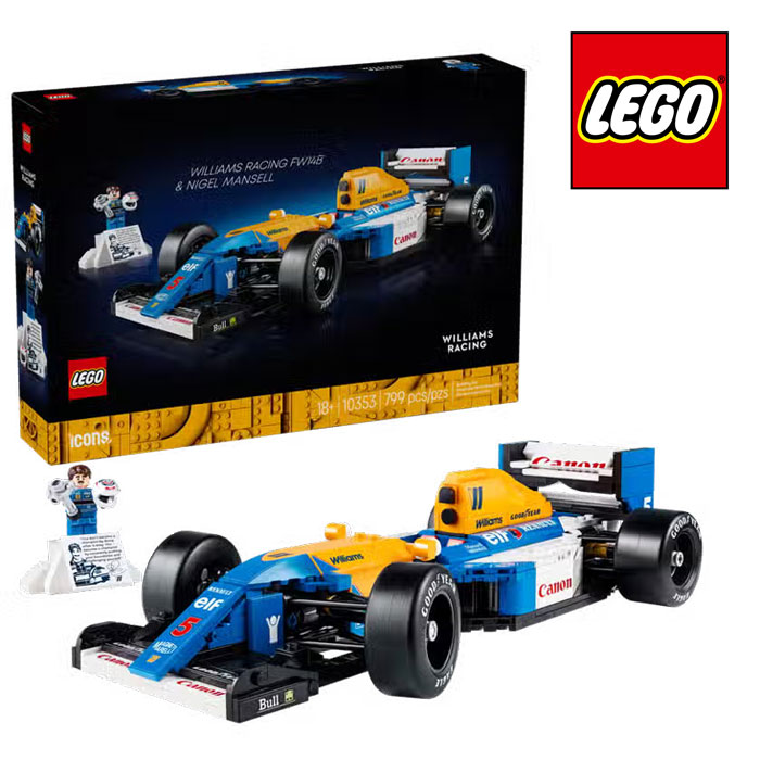 レゴ(R) アイコン Williams Racing FW14B \u0026 Nigel Mansell 10353