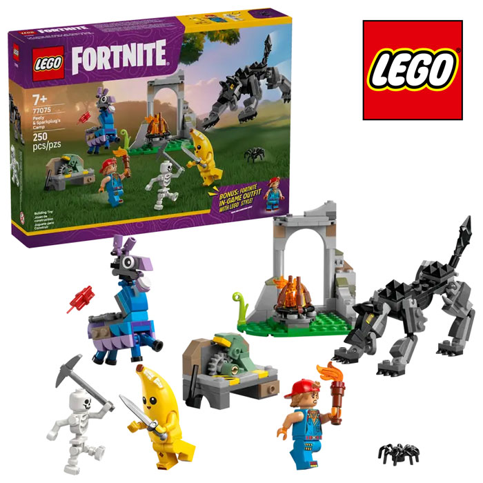 イジンデン　引退品 ピーリーとスパークプラグのキャンプ場(77075) | レゴ(R)フォート