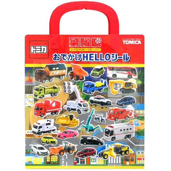 楽天市場 トミカ メール便可 トミカ おでかけhelloシール 工事現場 おもちゃ グッズ キャラクター カミオジャパン シール コレクション 車 ミニカー バス トラック パトカー タカラトミー シール 乗り物 シール台紙 ステッカー 男の子 プレゼント ギフト