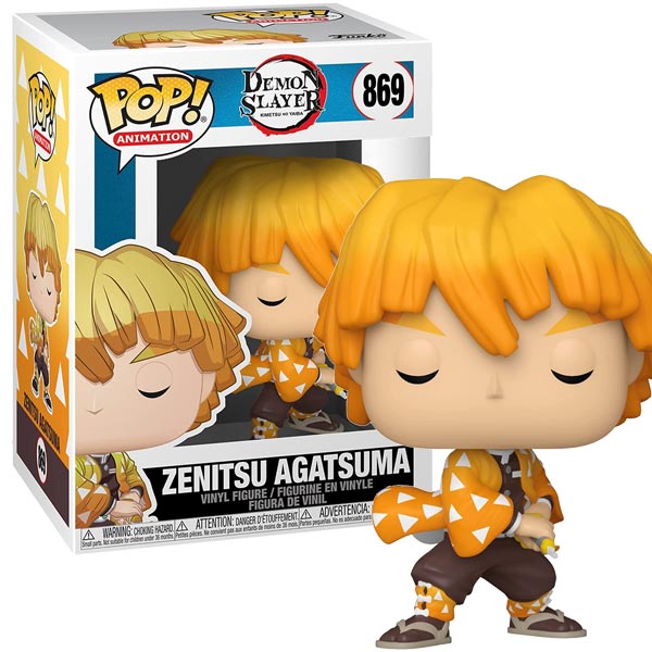 鬼滅の刃 Funko POP アニメーション 我妻善逸 フィギュア画像