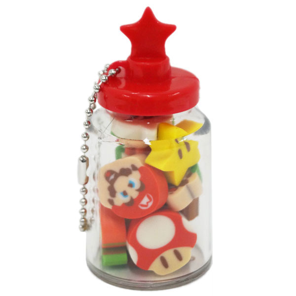 すーぱーみにけしごむ 楽天市場】【マリオ】【メール便可】エンスカイ スーパーマリオ つめ