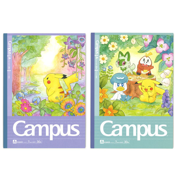 楽天市場】ポケモン キャンパスノート B5 B罫 5冊パック 414404001 [M