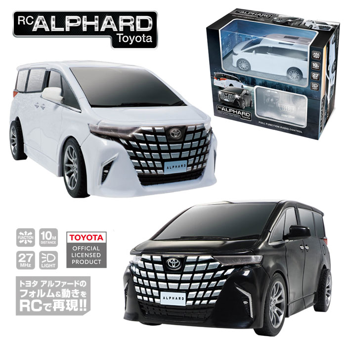 トイコー アルファード ALPHARD ラジコンカー 1/24 TOYOTA 楽天市場】トイコー(TOYCO)トヨタアルファードラジコン R/C 1/24