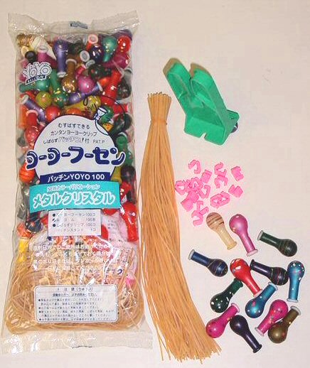 パッチンYOYO 100 メタルクリスタル(日本製)100個セット