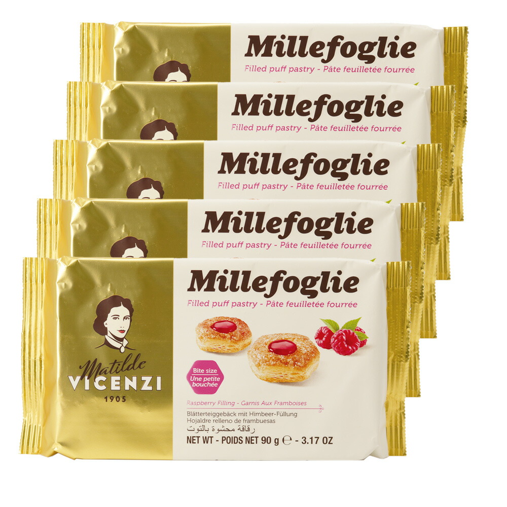 楽天市場】VICENZI ヴィチェンチ パフペーストリーロール クリーム 3箱