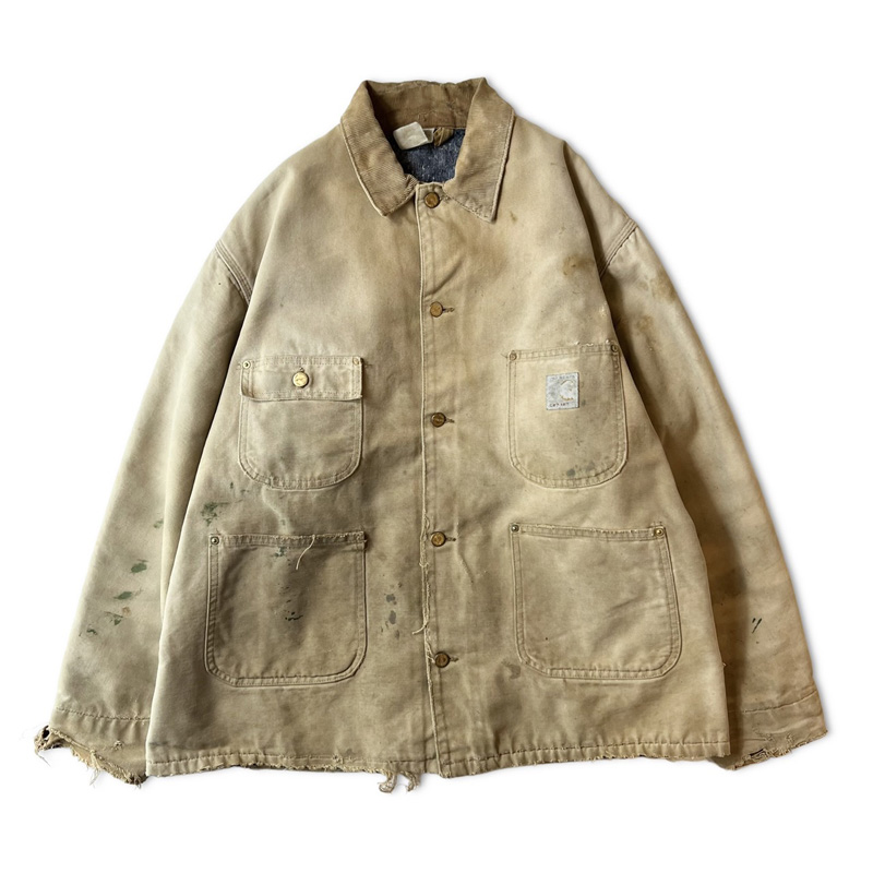 楽天市場】雰囲気系 100周年記念 80s Carhartt ブランケット ライナー