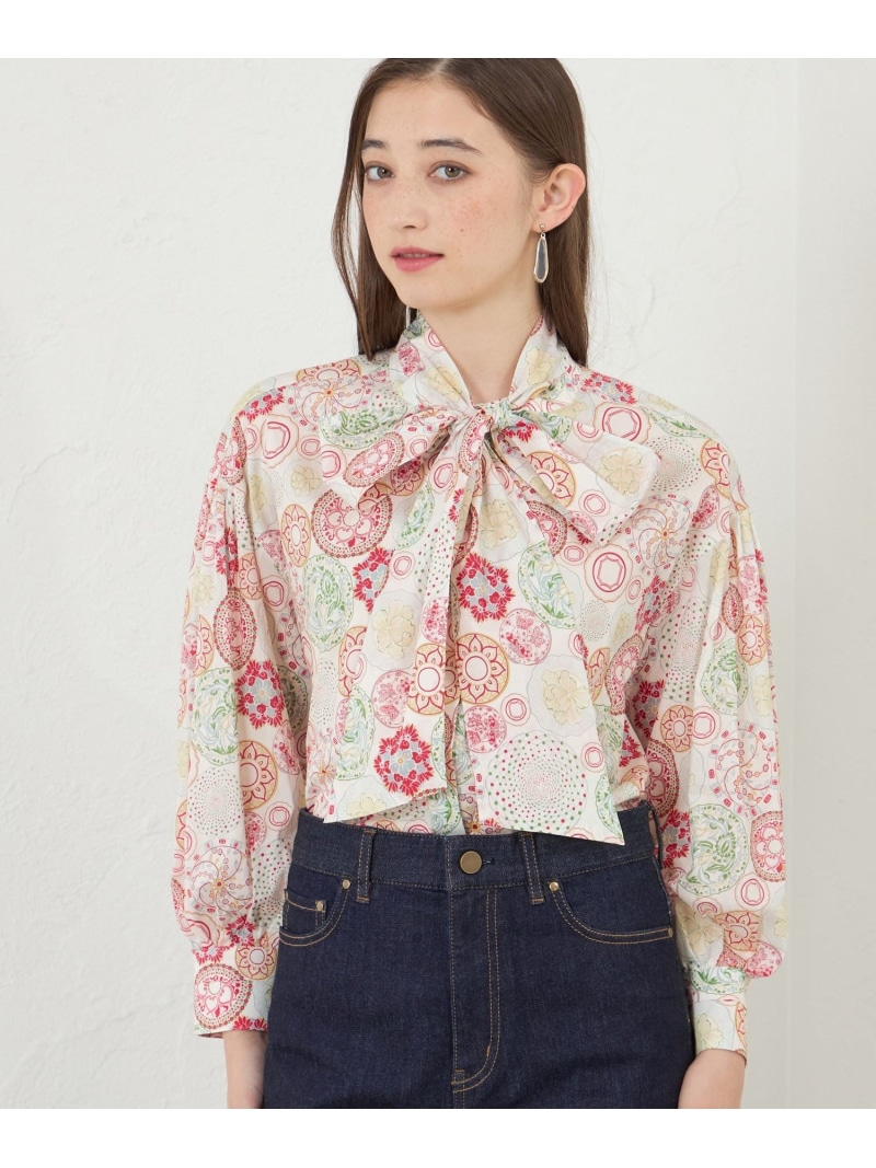 【Anniversary Piece】【LIBERTY】 STEVE タナローン AMACA アマカ トップス シャツ・ブラウス ホワイト【送料無料】[ Fashion]