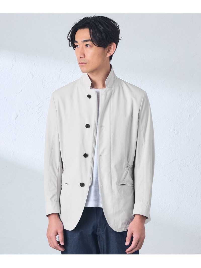 【はっ水】【ウォッシャブル】BEYONTECH(R) ランバージャックジャケット(2L・3Lあり) BAKER STREET ベイカー・ストリート ジャケット・アウター ブルゾン・ジャンパー グレー ネイビー【送料無料】[ Fashion]