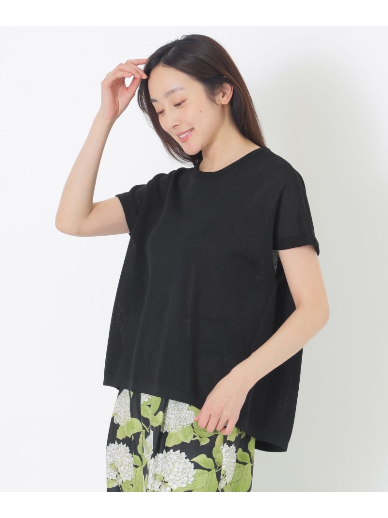 【構成成分取っておく売りわたす】シアープルオーバー S.ESSENTIALS エス エッセンシャルズ トップス 編み物 黒いこと【貨物輸送無料】[ Fashion]