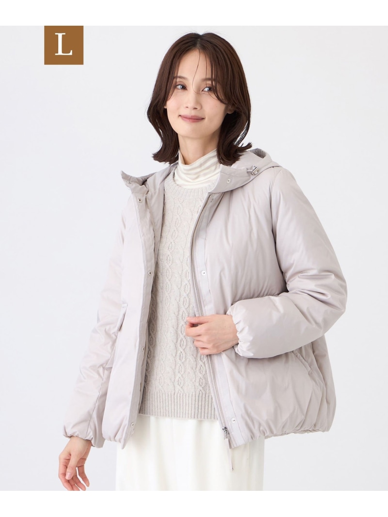 【SALE／39%OFF】【L】【グリーンダウン】ソフトサテンダウン TRANS WORK サンヨー エルサイズ ジャケット・アウター その他のジャケット・アウター ネイビー グレー【RBA_E】【送料無料】[ Fashion]｜SANYO SELECT