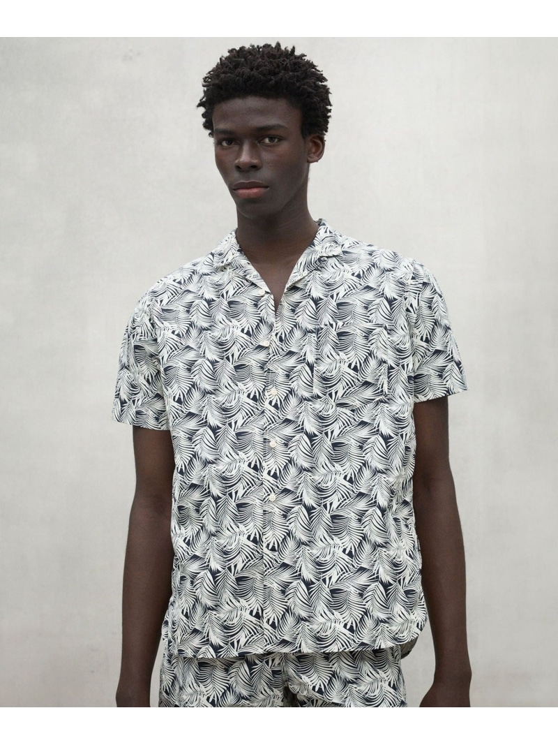 【SALE／20%OFF】SAYRON シャツ / SAYRONALF SHIRT MAN ECOALF エコアルフ トップス シャツ・ブラウス ネイビー グリーン【RBA_E】【送料無料】[ Fashion]｜SANYO SELECT