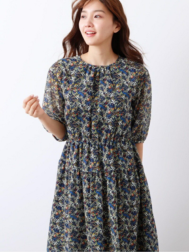 内祝い Sale 32 Off リバティ Heidi Meadowワンピース Amaca アマカ ワンピース シャツワンピース ネイビー ホワイト Rba E Rakuten Fashion 100 の保証 Crystalgalleryva Com