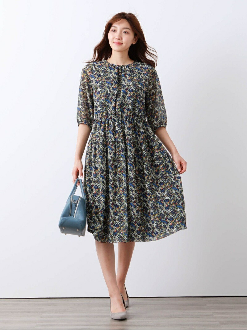 内祝い Sale 32 Off リバティ Heidi Meadowワンピース Amaca アマカ ワンピース シャツワンピース ネイビー ホワイト Rba E Rakuten Fashion 100 の保証 Crystalgalleryva Com