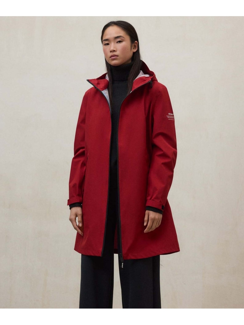【SALE／33%OFF】NEVE アクティブコート / NAVE JACKET WOMAN ECOALF エコアルフ ジャケット・アウター ブルゾン・ジャンパー レッド【RBA_E】【送料無料】[ Fashion] 17,325円