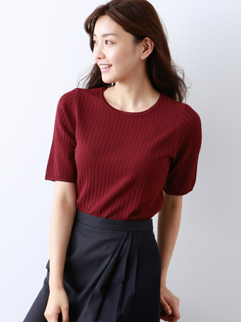 現金特価 楽天市場 Sale 47 Off レーヨンストレッチ ショートスリーブニット Amaca アマカ ニット 長袖ニット レッド ホワイト ブラック Rba E 送料無料 Rakuten Fashion Sanyo Select 気質アップ Ditreskrimum Ntb Polri Go Id