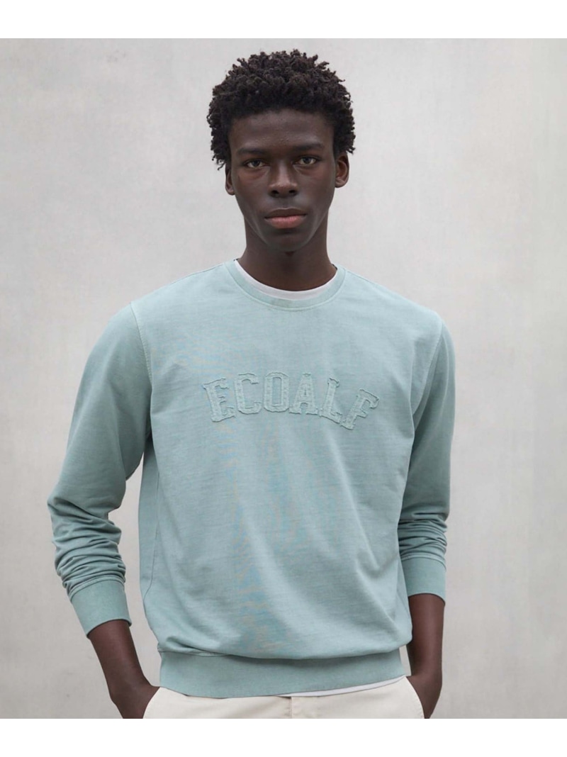 【SALE／30%OFF】KOLOA ロゴ スウェット / KOLOAALF SWEATSHIRT MAN ECOALF エコアルフ トップス カットソー・Tシャツ グリーン ネイビー イエロー【RBA_E】【送料無料】[ Fashion]