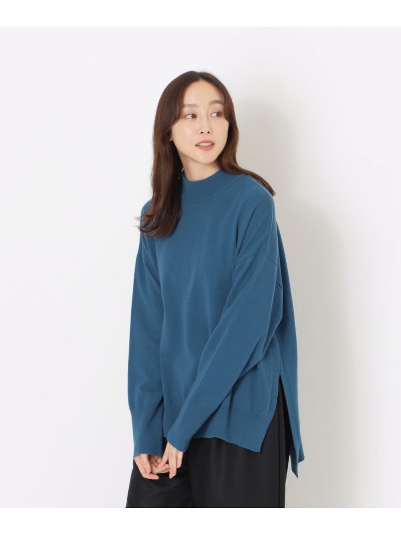 【SALE／27%OFF】モックネックプルオーバー S.ESSENTIALS エス エッセンシャルズ トップス ニット ブルー ブラック ベージュ【RBA_E】【送料無料】[ Fashion]｜SANYO SELECT