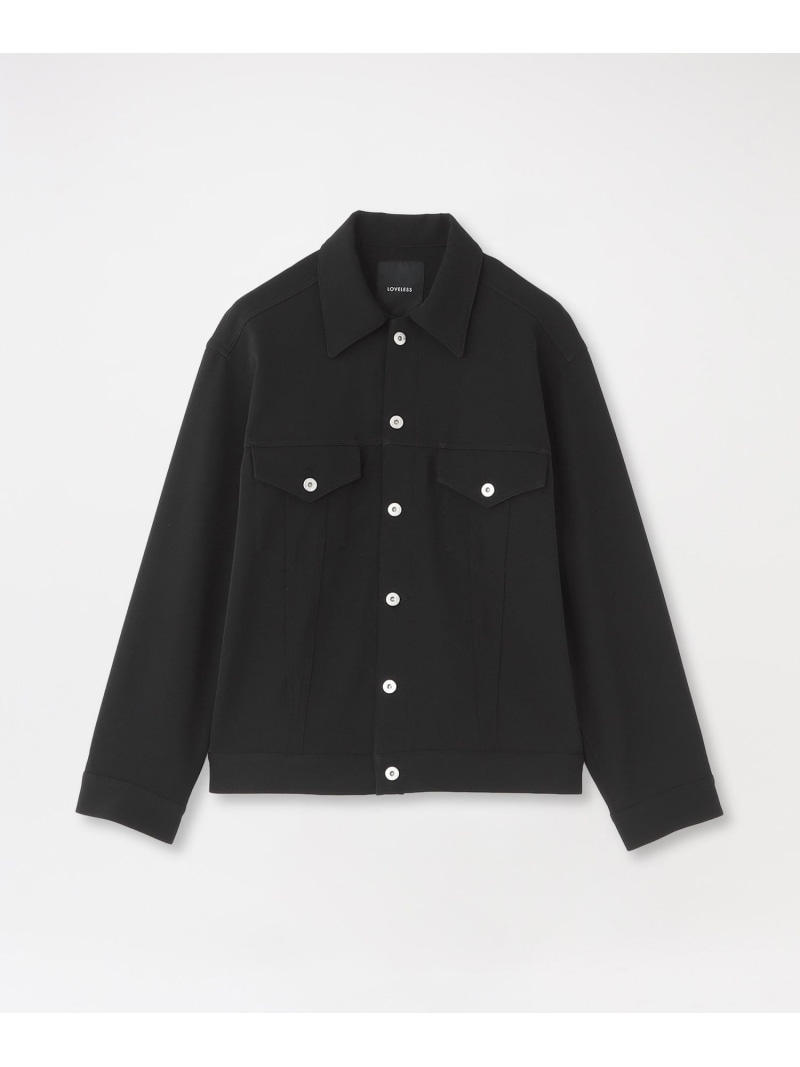 【SALE／30%OFF】バルキーツイルGジャン LOVELESS ラブレス ジャケット・アウター ブルゾン・ジャンパー ブラック【RBA_E】【送料無料】[ Fashion]｜SANYO SELECT