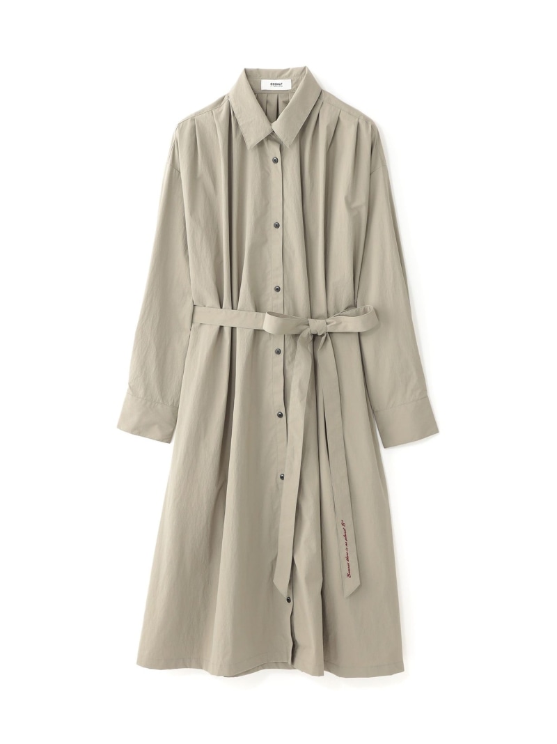 【SALE／30%OFF】ACT 2WAY ドレスコート 【日本限定】 ECOALF エコアルフ ワンピース・ドレス ワンピース グレー レッド ネイビー カーキグリーン【RBA_E】【送料無料】[ Fashion]